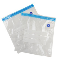 Glissière de stockage des aliments avec logo personnalisé Offre Spéciale congélateur pochette debout en plastique à fermeture éclair pour le sucre et la pizza avec fermeture éclair