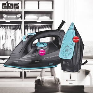 Plancha eléctrica profesional DSP de 2200W con suela de cerámica de 380ml para uso doméstico - Product Image 1