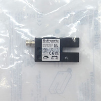 Di-soric OGU 005 penghalang cahaya garpu G3-T3, pembukaan garpu 5mm panjang kaki 16.8mm 14000Hz dorong tidak ada NC Switchable IO-Link M8 3-pin