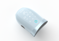 Doppelseitiger Akupressur-Wärme-Kühl-Vibrations-Shiatsu-Airbag Kabelloser Handmassagegerät Massagehammer für Handfläche und Finger