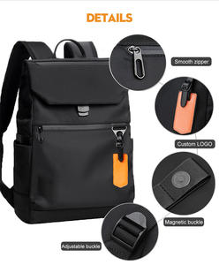 Custom Roll Top Backpacks Men Waterproof Travel Casual Sport <b>Rucksack</b> Usb Laptop Backpack - Product Image 5