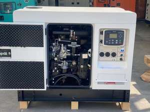 10KW พลังงานหลักแบบพกพา12KW 15KW 20KVA ชุดเครื่องกำเนิดไฟฟ้าเครื่องยนต์20KW ระบายความร้อนด้วยน้ำโทรศัพท์มือถือเงียบ50Hz - Product Image 1