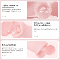 Vibrateur 2-en-1 à succion et léchage en forme de rose, jouet sexuel avec godet amovible pour clitoris et point G, rechargeable par USB, 100 % étanche