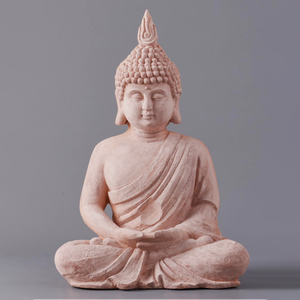 <span class=keywords><strong>Statue</strong></span> de <span class=keywords><strong>bouddha</strong></span> assise en oxyde de magnésium de haute qualité Zen décor à la maison ornement de jardin <span class=keywords><strong>extérieur</strong></span> Sculpture de magnésie fabriquée - Product Image 2