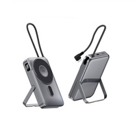 Chargeur sans fil TDX, charge rapide 20W 15W, magnétique, type-C, affichage numérique, batterie Li-polymère haute capacité, utilisation en extérieur