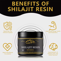 Résine de Shilajit Pur Naturel de l'Himalaya OEM, 30g, 100% Résine de Shilajit, Acide Fulvique pour Adultes