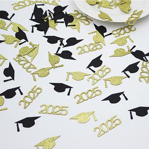 Décorations florales et chapeaux de doctorat pour la cérémonie de remise des diplômes 2025 – Fournitures jetables en papier pour la saison des remises de diplômes – Vente chaude - Product Image 1