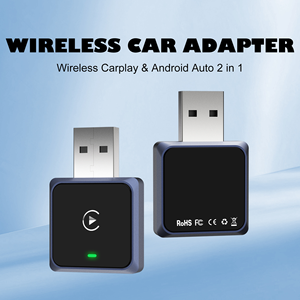 Adaptador Inalámbrico y con Cable para CarPlay y Android Auto AMITOR 2633, Interfaz USB Tipo-C, Caja Inteligente para Auto, 1 Año de Garantía - Product Image 5