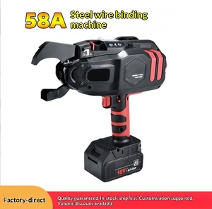 Factory Cross-border Explosions Building Reinforcement <b>Binding</b> <b>Machine</b> JY-4300 58A Special Coil High Capacity 18V Lithium - Product Image 1