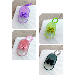 Funda protectora de TPU suave antipérdida de corazón 3D, funda protectora para rastreador GPS para <span class=keywords><strong>Galaxy</strong></span> <span class=keywords><strong>SmartTag</strong></span> 2 con mosquetón - Product Image 2