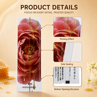 Pochette souple OEM ODM de 3,5 g avec fermeture éclair, scellage thermique, emballage résistant à l'humidité, sac en Mylar personnalisé