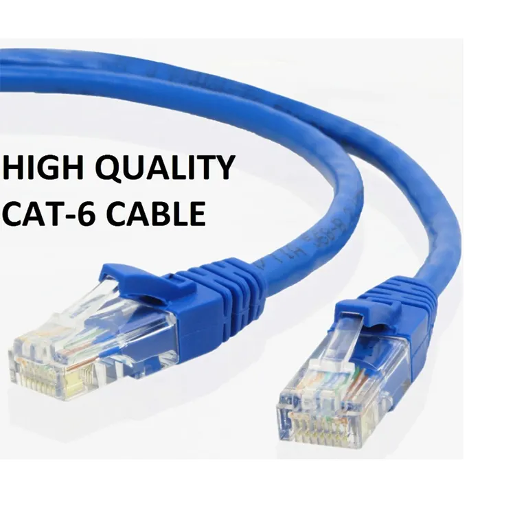 COBTEL UTP CAT5E CAT6 8p8c Kabel Patch PVC & LSZH OEM Kabel Komunikasi Tanpa Pelindung