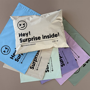 Sobres de Polipropileno Ecológicos Impresos con Logotipo Personalizado en Color, Bolsas de Envío Personalizadas, Sobres Reciclables para Empacar Ropa - Product Image 1
