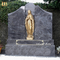 Mausolée de famille en marbre de style religieux classique sculpté à la main personnalisé