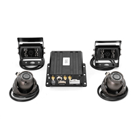 Mini DVR mobile 4 canaux 4G GPS WIFI double carte SD MDVR compatible avec la plateforme de suivi de véhicules CMSV6 et la surveillance à distance
