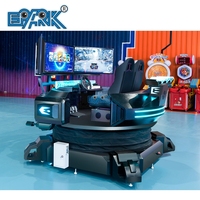 Máquina de Arcade de 2 Asientos y 3 Grados de Libertad con 3 Pantallas, Simulador de Carreras F1, Simulador de Conducción VR