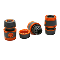Connecteur rapide pour tuyau d'arrosage de jardin, 1/2 pouces, 16mm, coupleur rapide pour tuyau d'eau, connecteur à dégagement rapide pour tuyau d'irrigation de jardin, 500 pièces