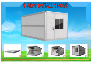 Preingeniería Diseño especial Peso ligero Panel sándwich Material Casa contenedor plegable - Product Image 6