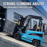 Mini chariot élévateur électrique contrepoids de 1 tonne, 1,5 tonne, faible hauteur de levage pour le chargement et le déchargement de conteneurs