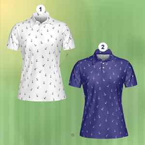 เสื้อโปโลแขนกุดสำหรับใส่ตีกอล์ฟสำหรับผู้หญิงเสื้อโปโลแห้งเร็วระบายอากาศได้50เอสเอฟเอฟ - Product Image 2