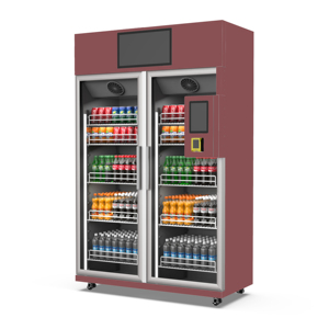 24 giờ thực phẩm thông minh ai Máy bán hàng tự động tùy chỉnh tự động Robot thanh toán thẻ tín dụng thông minh Kim loại thực phẩm uống Máy bán hàng tự động - Product Image 3