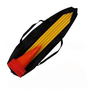 Kit de Entrenamiento de Agilidad - Escalera de Velocidad, Conos, Obstáculos y Postes Marcadores de 32 cm para Ejercicios de Fútbol con Bolsa de Transporte - Product Image 5