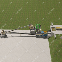 Taux de récupération plus élevé machine d'enrichissement du minerai primaire usine d'extraction de minerai d'or de roche