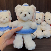 Adorable Ours en Peluche au Sel Marin, Jouet en Peluche de la Taille d'une Paume, Mini Ours Pendentif de Sac, Compagnon de Table, Cadeau en Gros