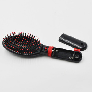 Cabeza vibradora eléctrica masaje batería portátil cabeza masajeador de cuero cabelludo peine - Product Image 5