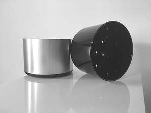 Grand <span class=keywords><strong>bac</strong></span> à glaçons en aluminium brossé seau à glaçons avec couvercle 3 pièces seau à glaçons de qualité pour la restauration <span class=keywords><strong>10</strong></span> <span class=keywords><strong>litres</strong></span> refroidisseur à vin, rond - Product Image 3