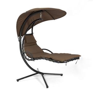 Oeytree-<span class=keywords><strong>Hamaca</strong></span> <span class=keywords><strong>reclinable</strong></span> de diseño único para jardín, columpio estable para exteriores, marco de acero - Product Image 4