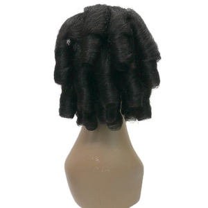 Nouveautés Volume Bouffant Manchette Crépus Frisés Ombrés Élastiques à Cordon Courtes Tresses Ponytails pour Enfants Pièce de Cheveux - Product Image 4