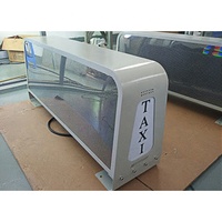 Pantalla LED Programable 3G/4G/WIFI Impermeable para Mensajes Publicitarios en Autos, Pantalla LED para Techo de Taxi