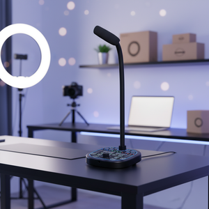 Nuevo Dispositivo de Cambio de Voz MK100, Mezclador de Audio, Tarjeta de Sonido USB Portátil, Múltiples Efectos de Sonido para Transmisión en Vivo y Juegos - Product Image 1