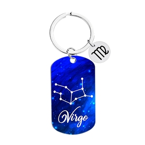 Llaveros metálicos <span class=keywords><strong>para</strong></span> pagos en efectivo transfronterizos en Europa y América como regalos festivos <span class=keywords><strong>para</strong></span> amigos, los mejores de los 12 signos del zodíaco - Product Image 4