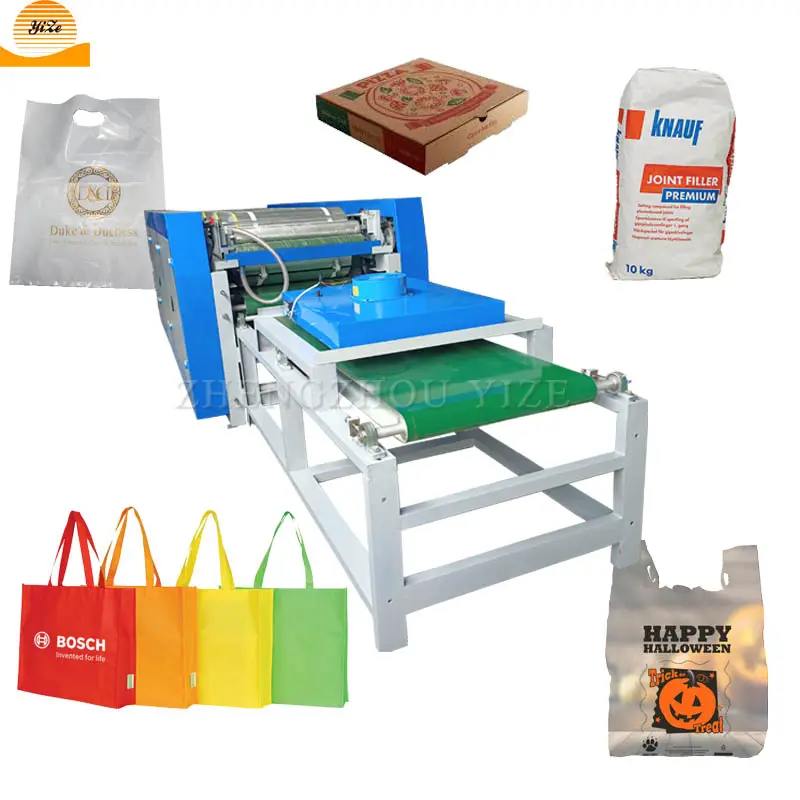 Machine d'impression sur sacs en tissu Non tissé, imprimante xo, PP, pour sacs, plastique, 2 couleurs