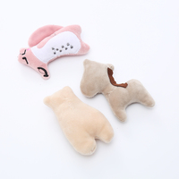Mainan Kucing Bentuk Hewan Lucu Ramah Lingkungan dari Bahan Plush dengan Catnip, Grosir Pabrik