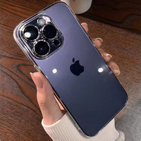 Funda Protectora Transparente Rígida de PC para Teléfono Móvil, Cobertura Total, Venta al Por Mayor de Fábrica, para iPhone 18 17 Pro Max 16 15 Plus