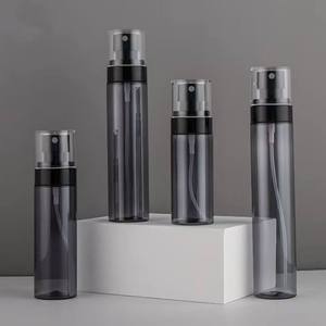 Bouteilles de pulvérisation cosmétiques en plastique PET, forme cylindrique, pulvérisateur à pompe, impression de décalcomanie sur la surface, personnalisable, haute qualité, 30 ml-120 ml - Product Image 1