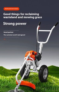 Công Nghiệp Cấp 2-Đột Quỵ 52cc Động Cơ Đa Chức Năng Đẩy Bánh Xe Loại Tự Làm Xăng Máy Cắt Cỏ Cho Vườn Cắt - Product Image 6