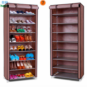 Armario <span class=keywords><strong>De</strong></span> Zapatos <span class=keywords><strong>De</strong></span> diseño <span class=keywords><strong>De</strong></span> <span class=keywords><strong>tela</strong></span>, estante <span class=keywords><strong>De</strong></span> almacenamiento portátil plegable, con diseños sencillos, en línea - Product Image 5