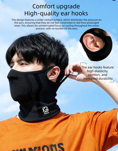 Masques Balaclavas personnalisés avec logo Kewig Design, avec trous pour lunettes, pour hommes et femmes, masques Shiesty pour moto, cyclisme, sport - Product Image 3