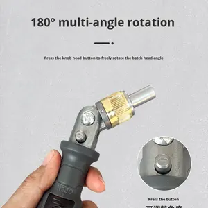 Juego de Destornilladores Magnéticos Multifuncionales Golden Wonder, Acero al Cromo Vanadio, Herramienta Recargable con Batería - Product Image 2