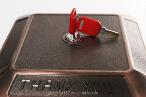 Máquina Expendedora de dulces de Metal duradero, dispensador de bolas de goma con cerradura de llave para el hogar y la tienda de <span class=keywords><strong>juegos</strong></span>, acepta Sistemas de Pago de monedas y fichas - Product Image 6