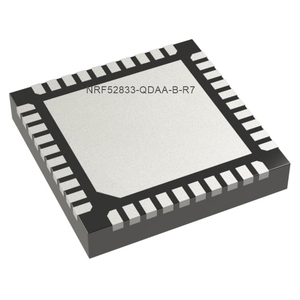 NRF52833-QDAA-B-R7 IC RF TXRX+MCU 802.15.4 40QFN, nouveau, Original, en Stock - Product Image 1