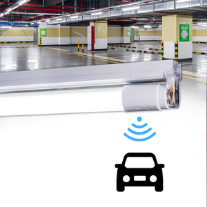 4ft IP65 không thấm nước cảm biến chuyển động LED Batten Lights 18 Wát T8 Ống lịch thi đấu khẩn cấp đậu xe nhà để xe đèn với PC cơ thể - Product Image 1