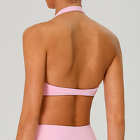 Groothandel Nieuwe Outdoor Running, Fitness, Nekhangende, Yoga BH, Snel Droogend, Ademend, Hoge Sterkte Sport BH voor Vrouwen