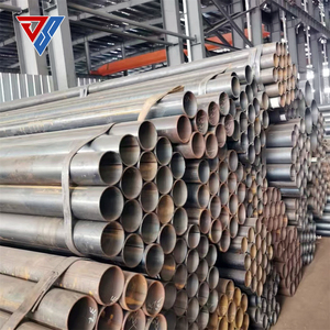 Nhà máy trực tiếp 6M <span class=keywords><strong>erw</strong></span> thép carbon hàn ống 12CR 1mov/15crmo/35crmo/45mn 2/ss400 lớp cho các ứng dụng cấu trúc Đen - Product Image 4