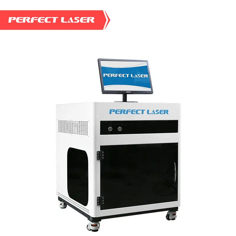 Gravador a laser em forma de cubo de bola 3d, 2d, forma acrílica, superfície de vidro de cristal, gravador estéreo interno, máquina de gravar, preço