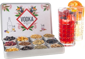 Kit de fabrication de gin non alcoolisé en bois DIY, ensemble d'épices pour vodka, garniture pour gin, entonnoir d'infusion pour whisky, doseur, accessoires pour <span class=keywords><strong>bar</strong></span> à whisky - Product Image 2